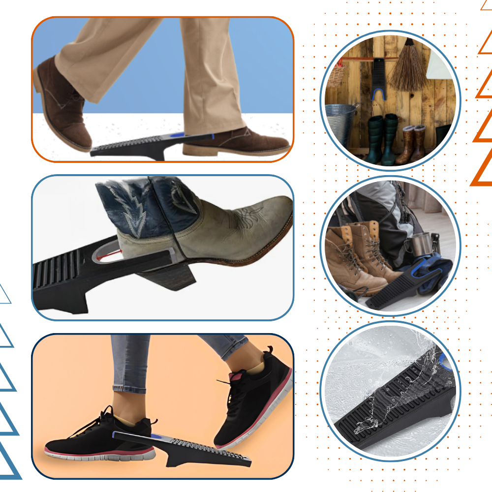 Tire-bottes à prise antidérapante