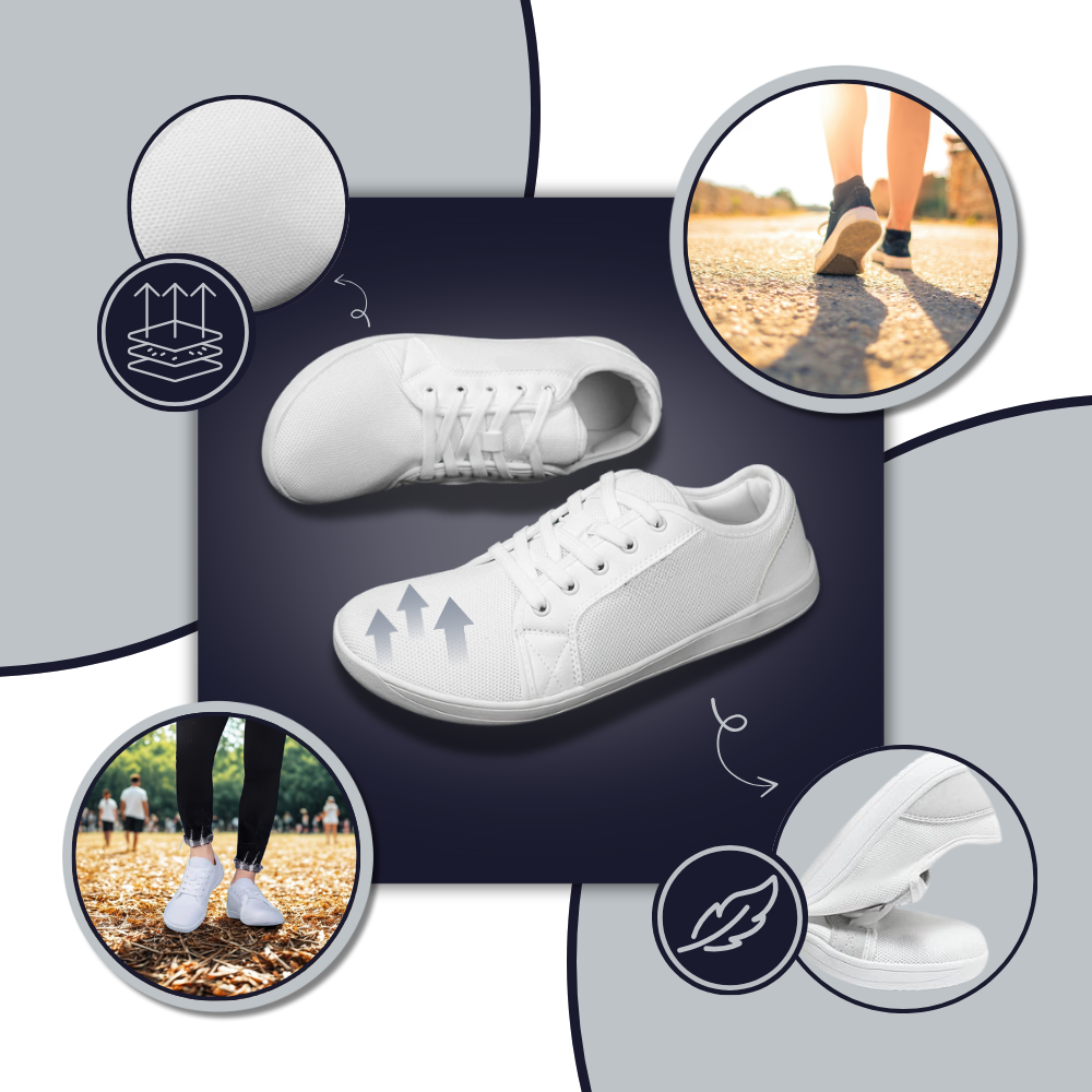 Chaussures de marche larges et confortables