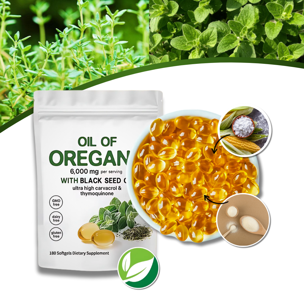 Capsule d'huile d'origan