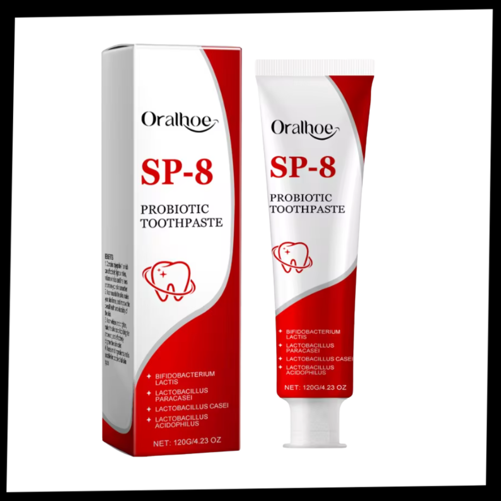 Dentifrice blanchissant aux probiotiques