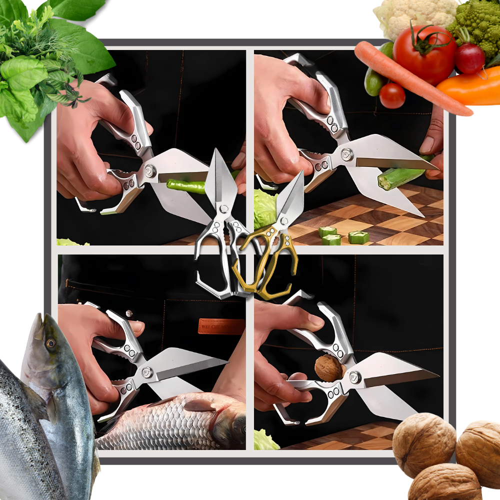 Ciseaux de cuisine ultra-tranchants