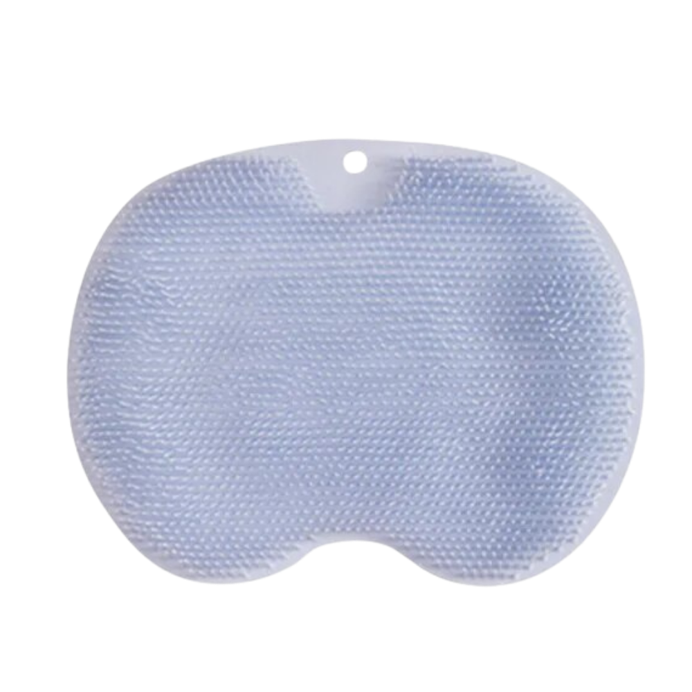 Brosse de douche relaxante pour le dos et les pieds