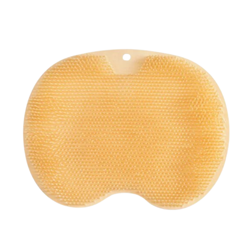 Brosse de douche relaxante pour le dos et les pieds