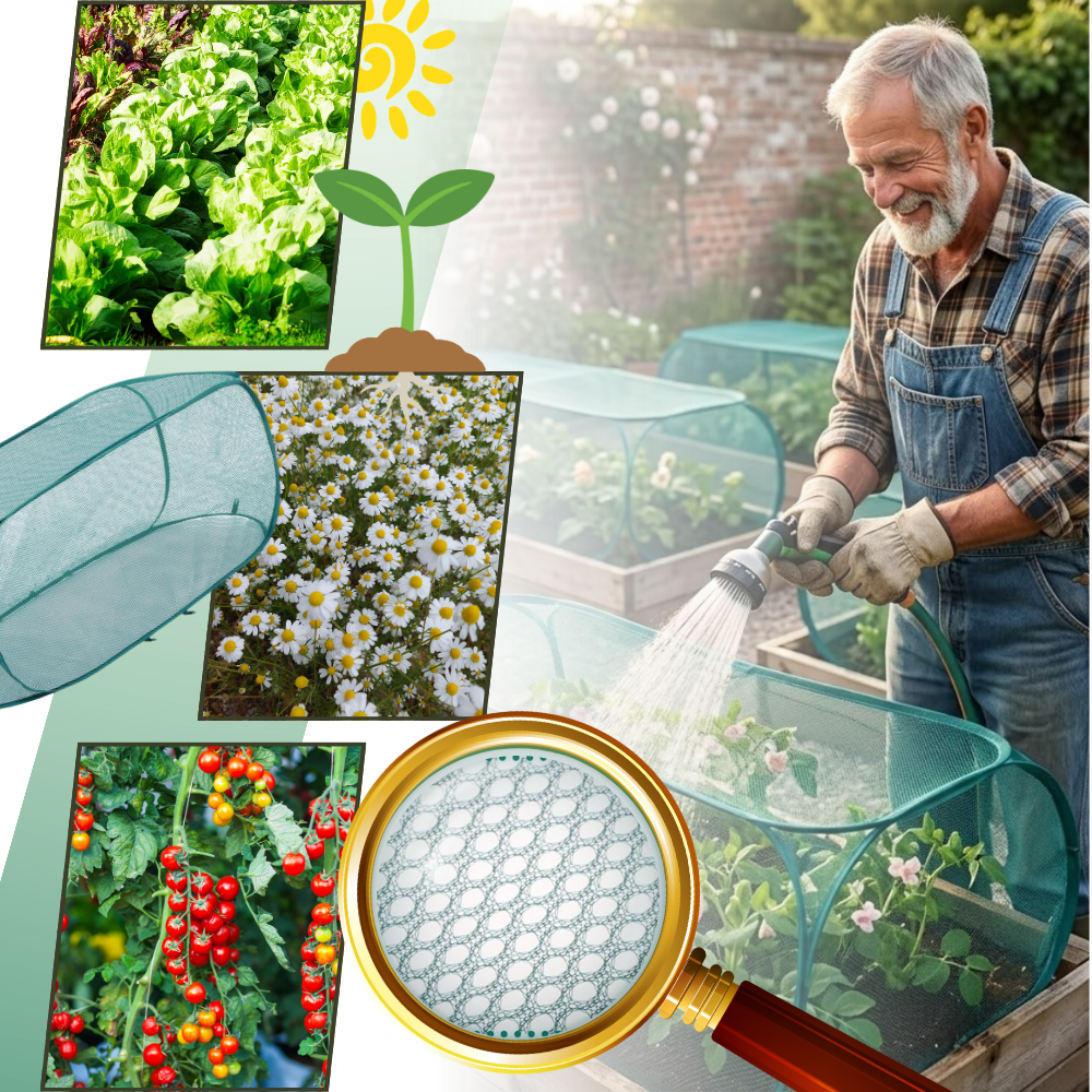 Housse de protection en maille respirante pour plantes