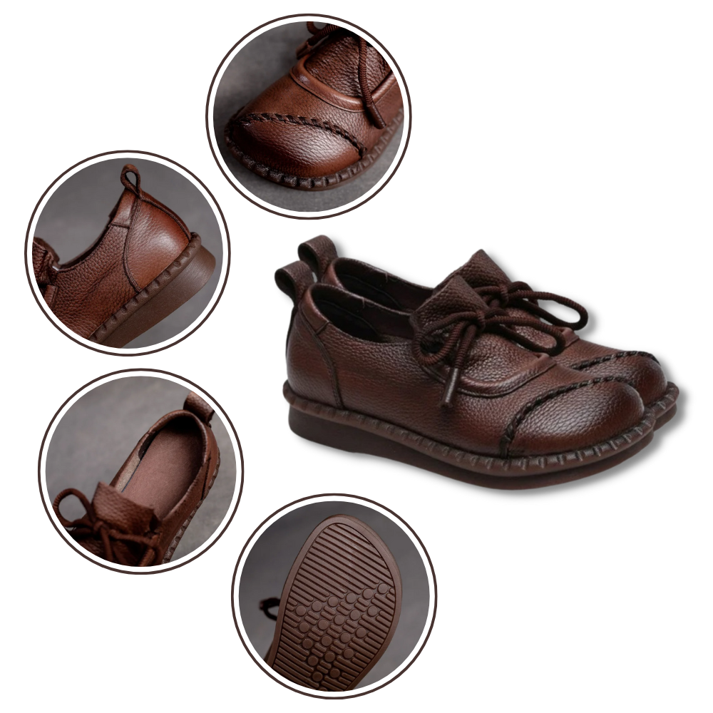 Mocassins à plate-forme absorbant les chocs