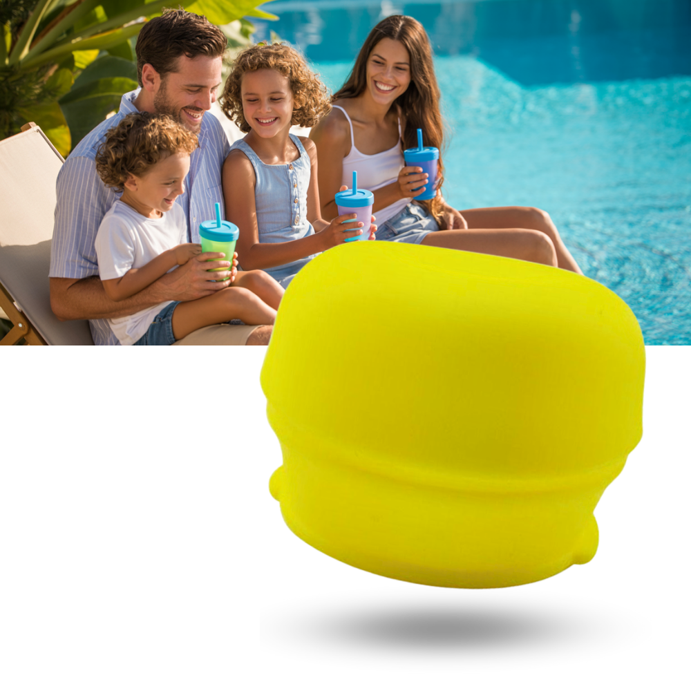 Couvercle anti-déversement en silicone