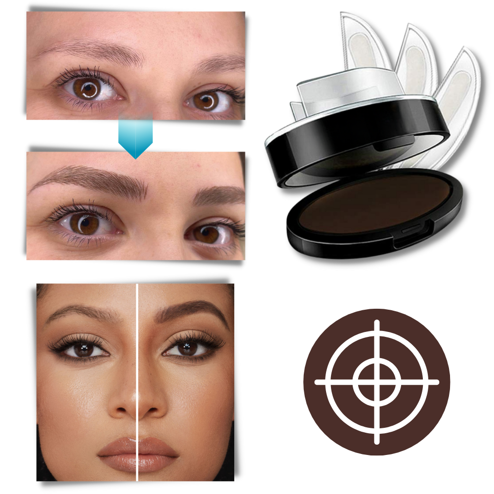 Tampon à sourcils élégants