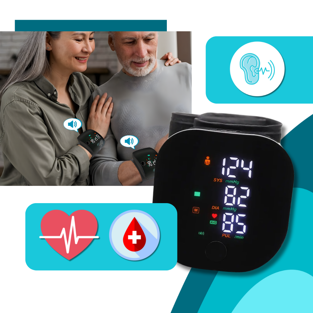 Tensiomètre intelligent pour poignet