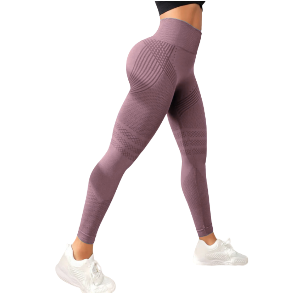 Leggings 3D de compression extensibles et sans coutures
