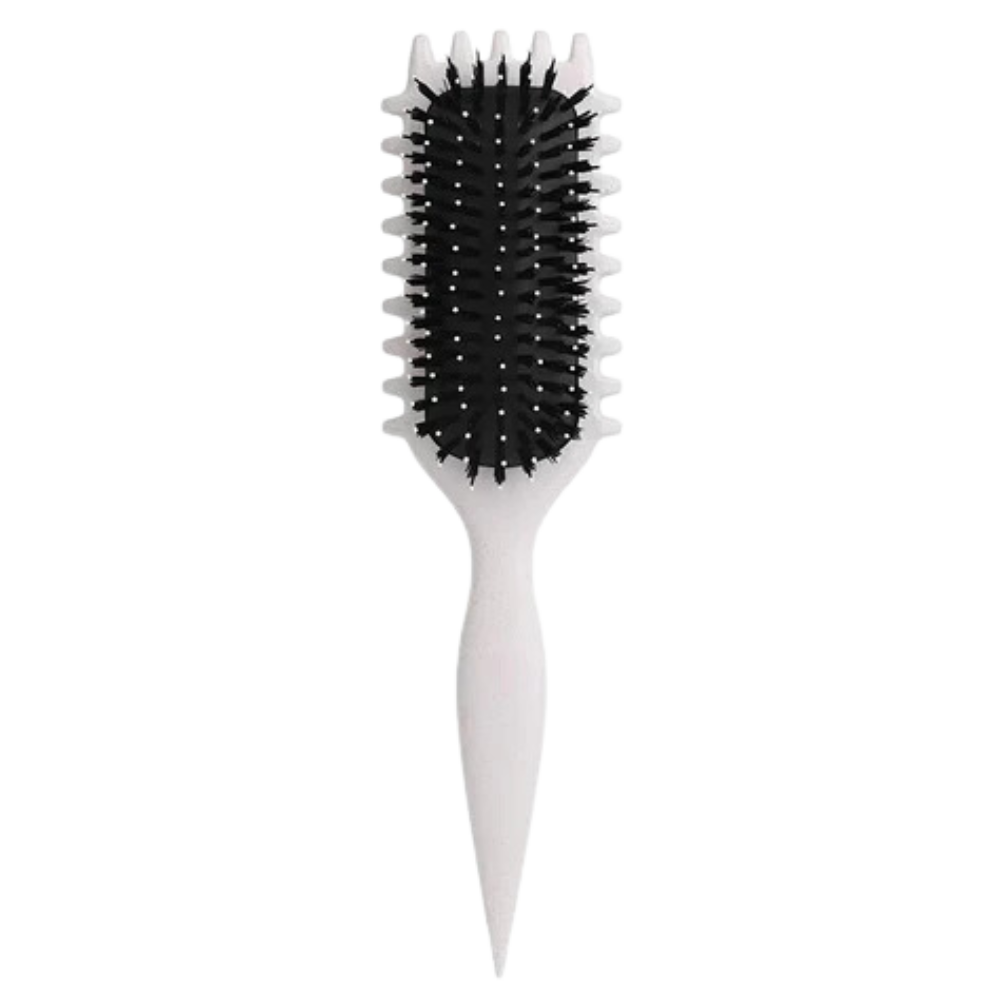 Brosse démêlante et définissante pour boucles