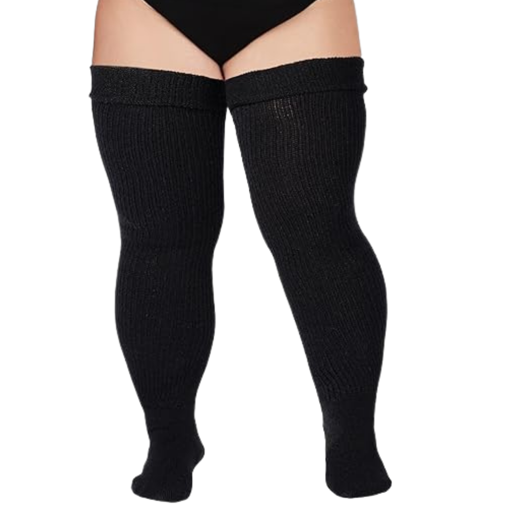 Chaussettes cuissardes renforcées pour femmes