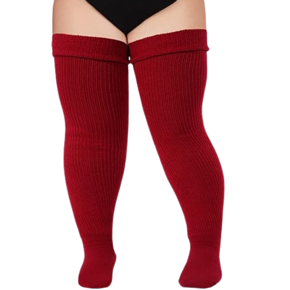 Chaussettes cuissardes renforcées pour femmes