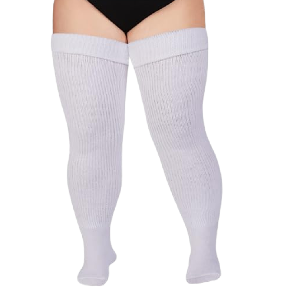 Chaussettes cuissardes renforcées pour femmes
