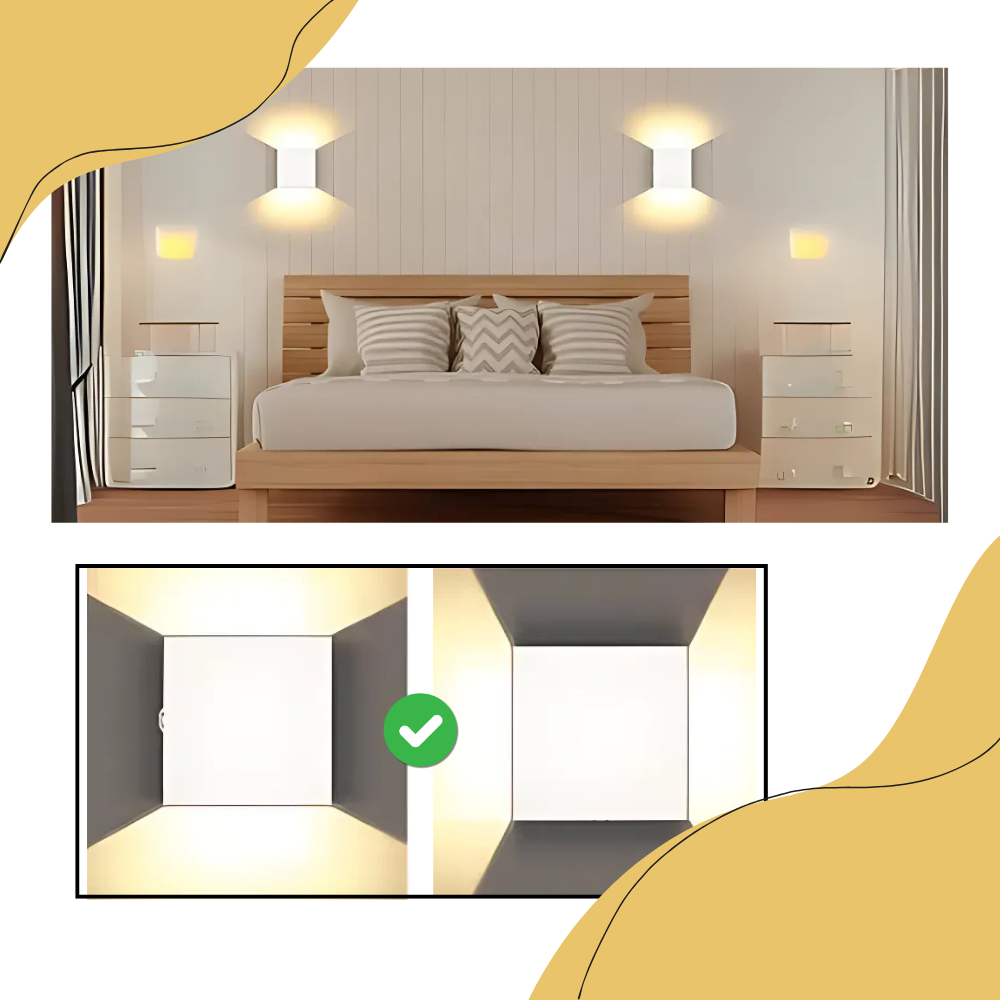 Applique murale tactile