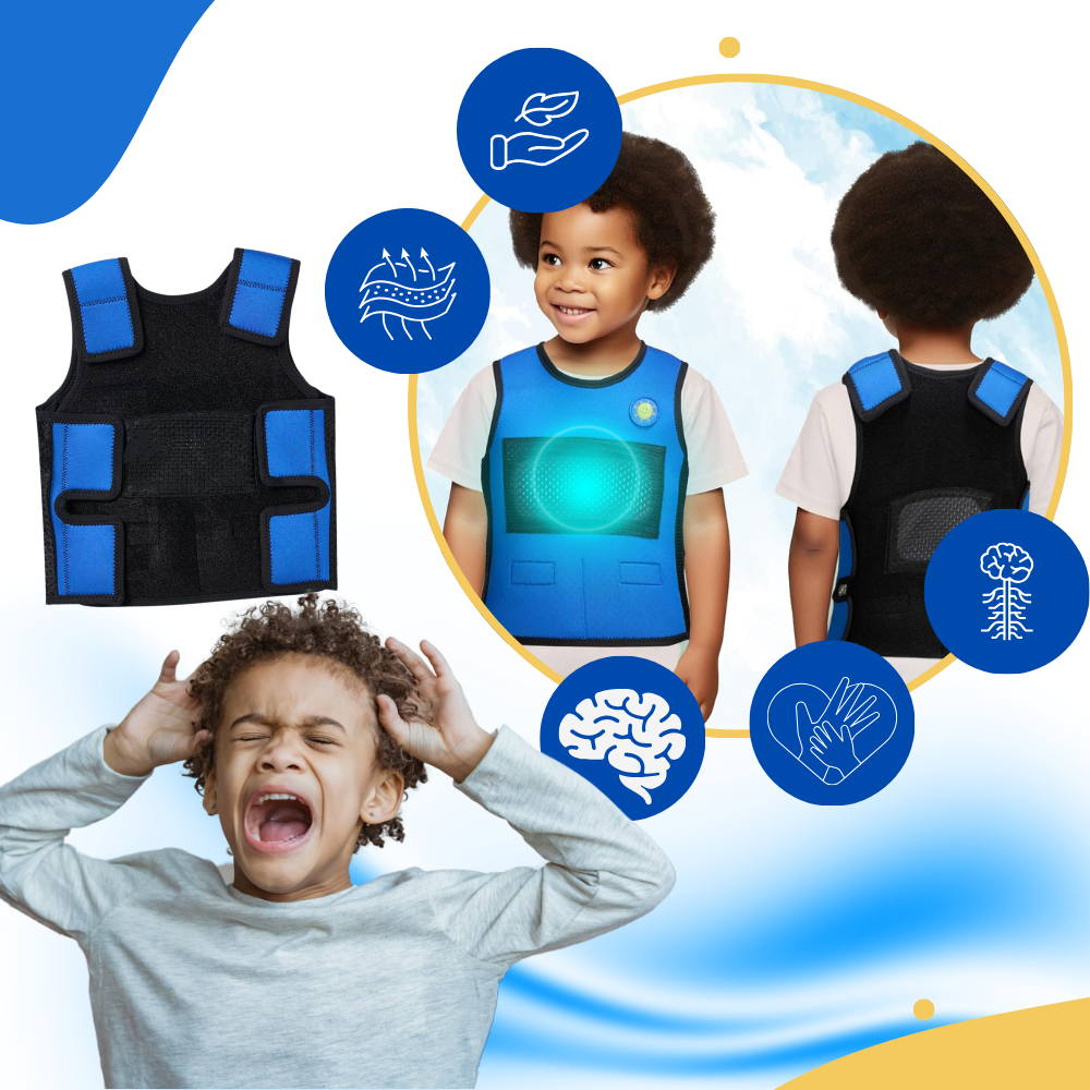 Gilet de compression sensorielle
