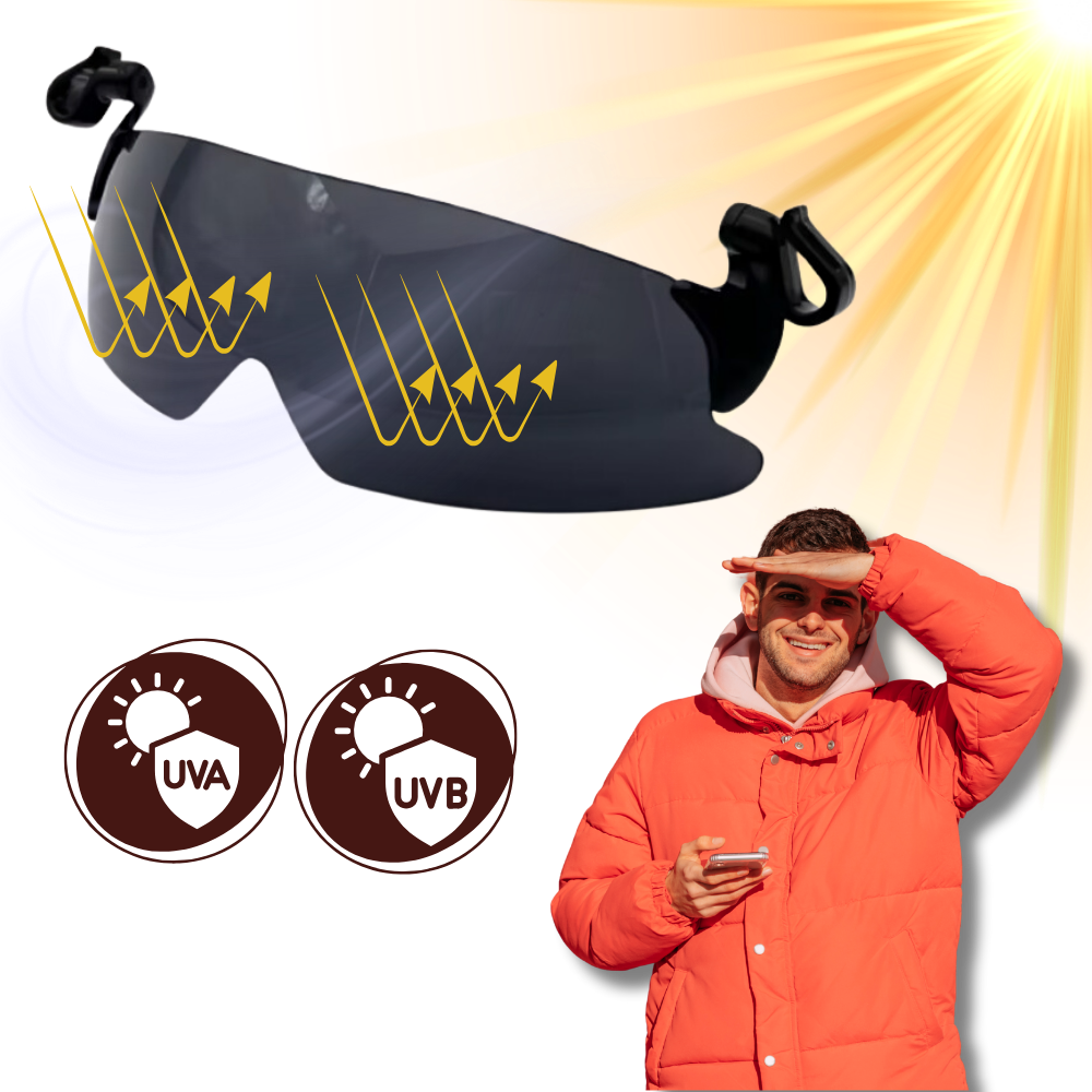 Lunettes de soleil à clips polarisées avec protection UV