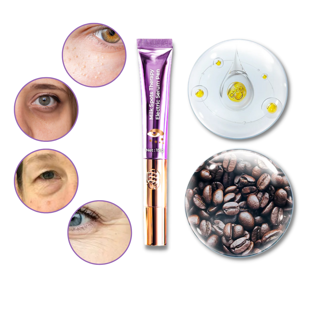 Crème vibrante raffermissante pour les yeux