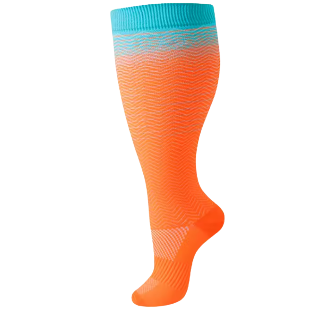 Chaussettes de compression larges et respirantes